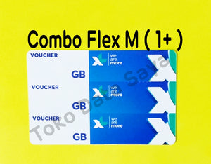 Voucher Kuota Data XL Combo Flex M (1+)