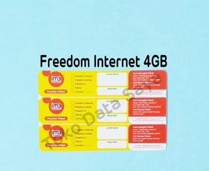 Voucher Kuota Data Indosat Freedom Internet 4GB, Jatim